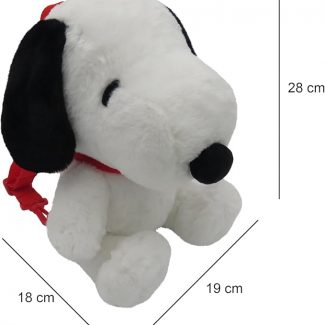 Mochila peluche Snoopy 28cm