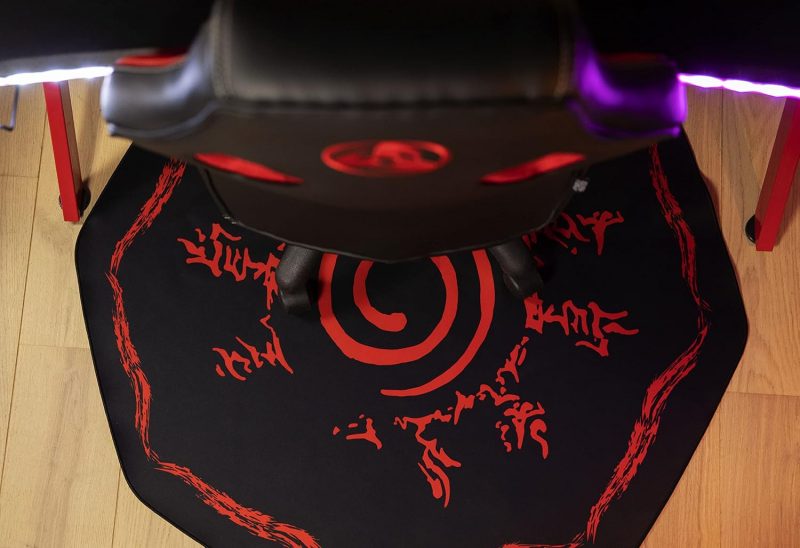 Alfombra Gaming Naruto 98 x 98 cm para Silla de Oficina