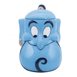 Taza 3D con Tapa Cabeza del Genio