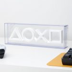 Lámpara LED estilo neón Símbolos Playstation