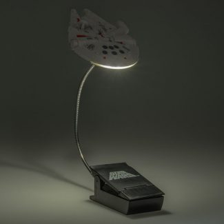 Lampara para libro Halcon Milenario Star Wars 20cm