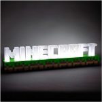 LAMPARA MINECRAFT LOGO