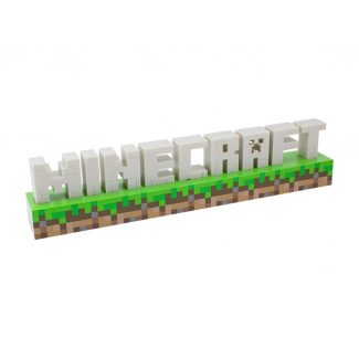 LAMPARA MINECRAFT LOGO