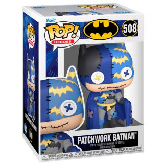 Este muñeco Pop tiene el nº 508 de su colección de DC Comics , su nombre original es Funko Pop Vinyl Patchwork Batman de la licencia DC Comics.