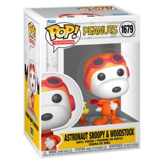 Figura POP Peanuts Astronaut Snoopy & Woodstock