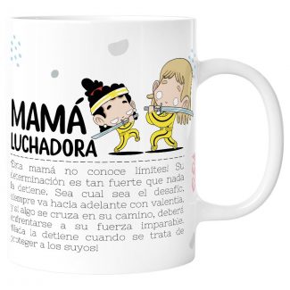 Taza Mama Luchadora 330ml