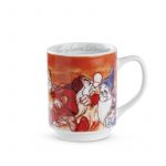 Set 2 taza + 2 manteles individuales 7 enanitos 45x30 cm y 350 ml