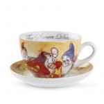 Juego de taza de desayuno + mantel individual