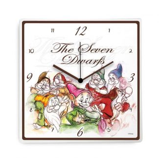 Reloj de pared 7 enanitos Blancanieves Disney