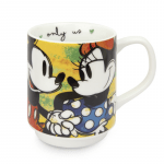 Set de 2 Tazas Mickey con 2 Manteles color verde