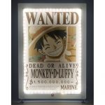 Lámpara Neón Wanted Luffy 40 cm