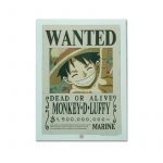 Lámpara Neón Wanted Luffy 40 cm