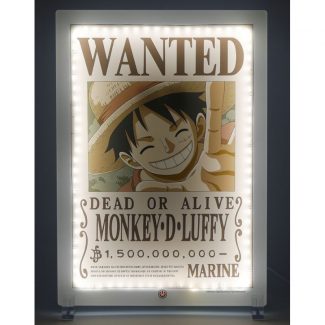 Lámpara Neón Wanted Luffy 40 cm