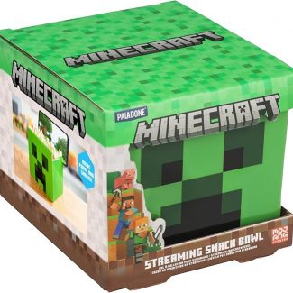 Bowl aperitivos con soporte movil Creeper Minecraft