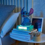 Lampara 3D con despertador Stitch Disney