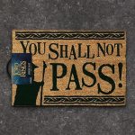 Felpudo El Señor de los Anillos You Shall Not Pass