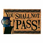 Felpudo El Señor de los Anillos You Shall Not Pass