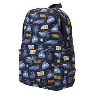 Mochila nylon 40 Aniversario Regreso al Futuro Loungefly 44cm