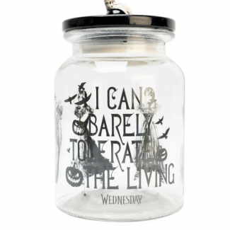 Tarro de golosinas Wednesday (Miércoles)