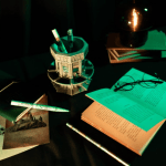Lapicero con set de escritura harry potter