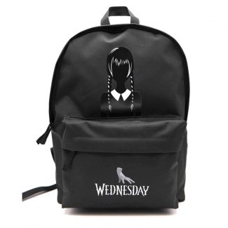 Mochila Miercoles Addams Wednesday y Cosa Toybags 43cm
