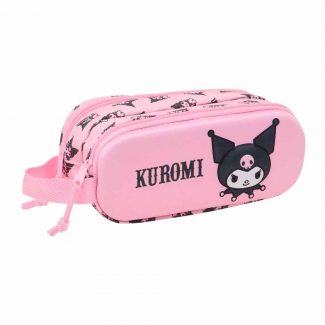 Portatodo 3D Kuromi Hello Kitty doble