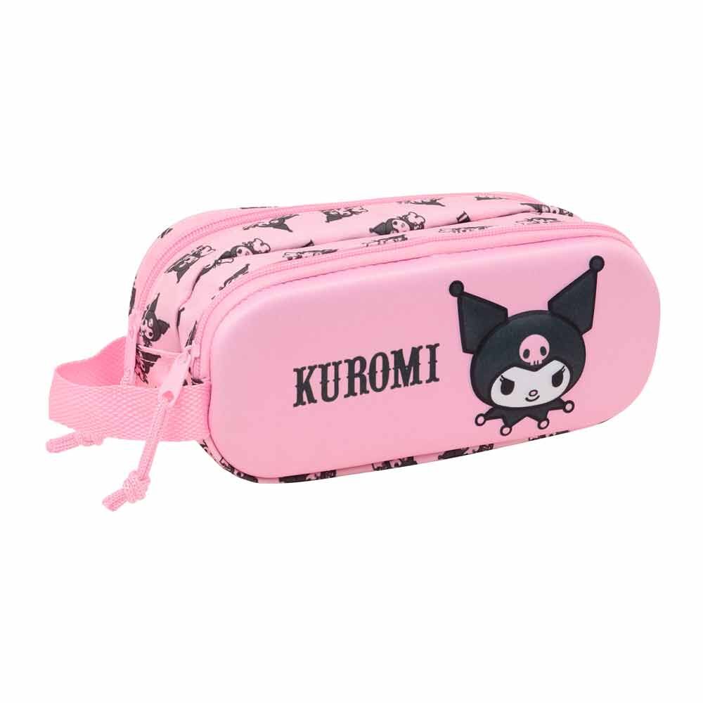 Portatodo 3D Kuromi Hello Kitty doble Portatodo 3D Kuromi Hello Kitty doble