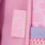 Mochila Hearts & Dots Hello Kitty 33cm adaptable