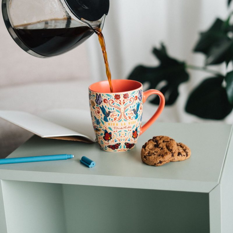 TAZA PREMIUM FRIDA KAHLO VIVA LA VIDA