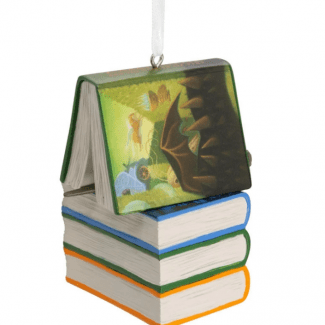 Adorno decorativo Harry Potter Libros y varita