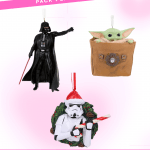 Crea tu pack 4 adornos navideños "Star Wars"