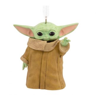 Adorno decorativo Grogu de pie Mandalorian 7,5 cm