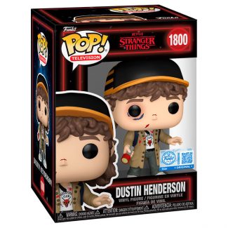 Figura POP Stranger Things 5 Dustin Henderson Exclusive