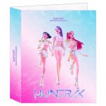 Carpeta Kpop Demon Hunters 4 anillas