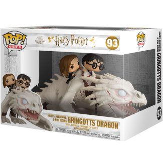 Figura POP Rides Harry Potter Gringotts Dragon con Harry, Ron y Hermione Harry Potter